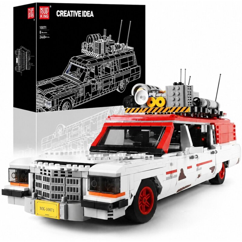 Klocki konstrukcyjne MOULD KING Creative Idea Ghost Hunter Bus 10071