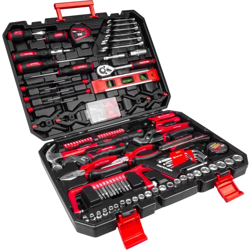 Zestaw narzędzi MAPOWER MPTS168 (168 elementów)