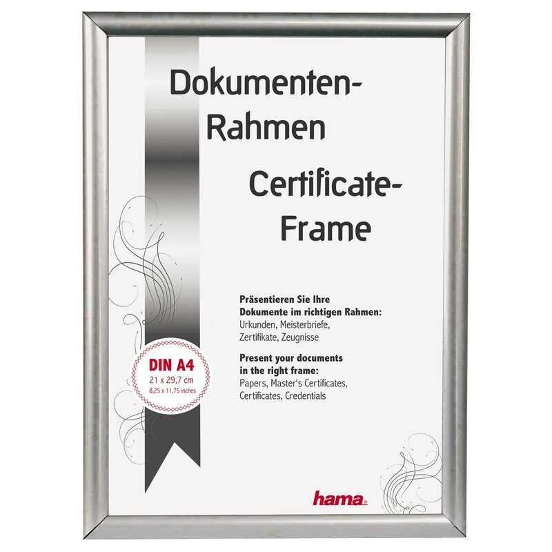 Ramka HAMA Madrid 21x29.7 Srebrny