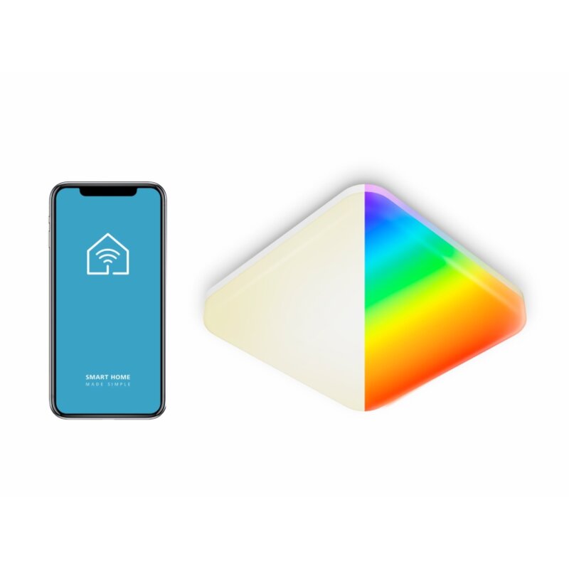 Lampa sufitowa HAMA 176666 Wi-Fi Czarny