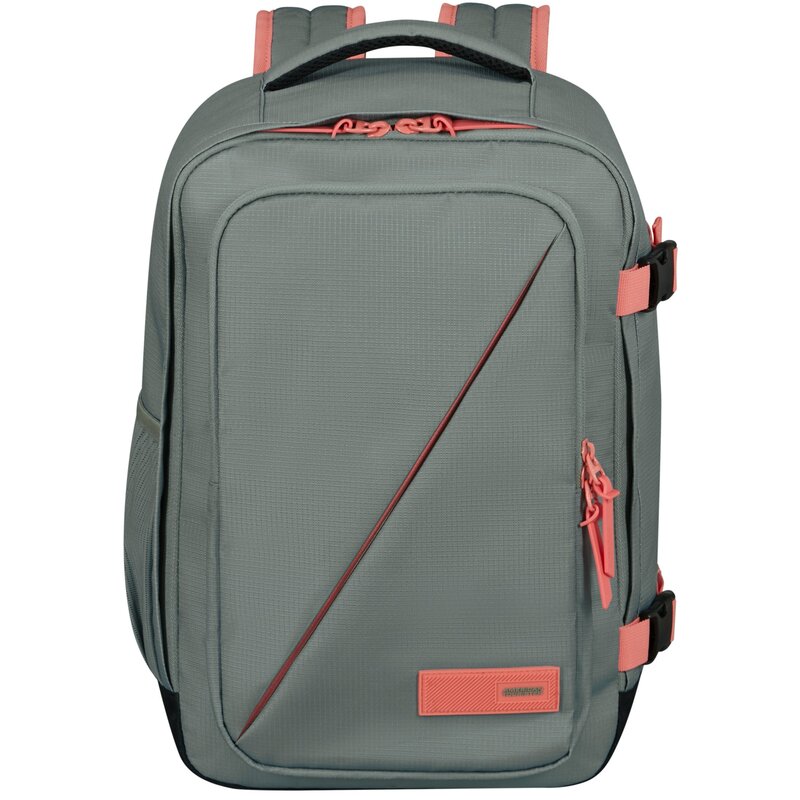 Plecak kabinowy AMERICAN TOURISTER Take2Cabin S Szałwiowo-koralowy (Ryanair)