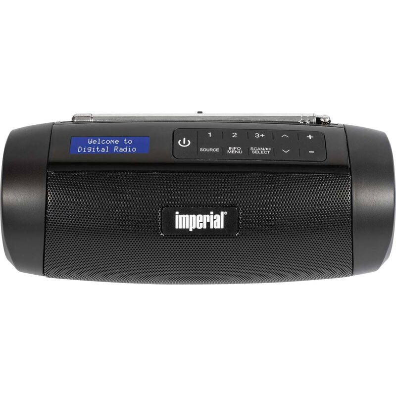 Imperial DABMAN GO Radio FM DAB+ Czarny