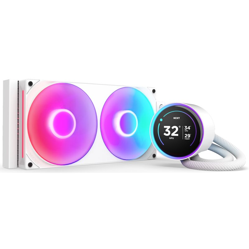 Chłodzenie wodne NZXT Kraken Elite 280 RGB V2 Biały