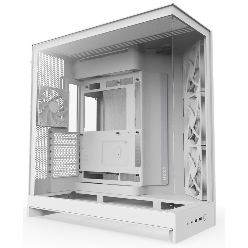 NZXT H9 Flow 2025 Biały