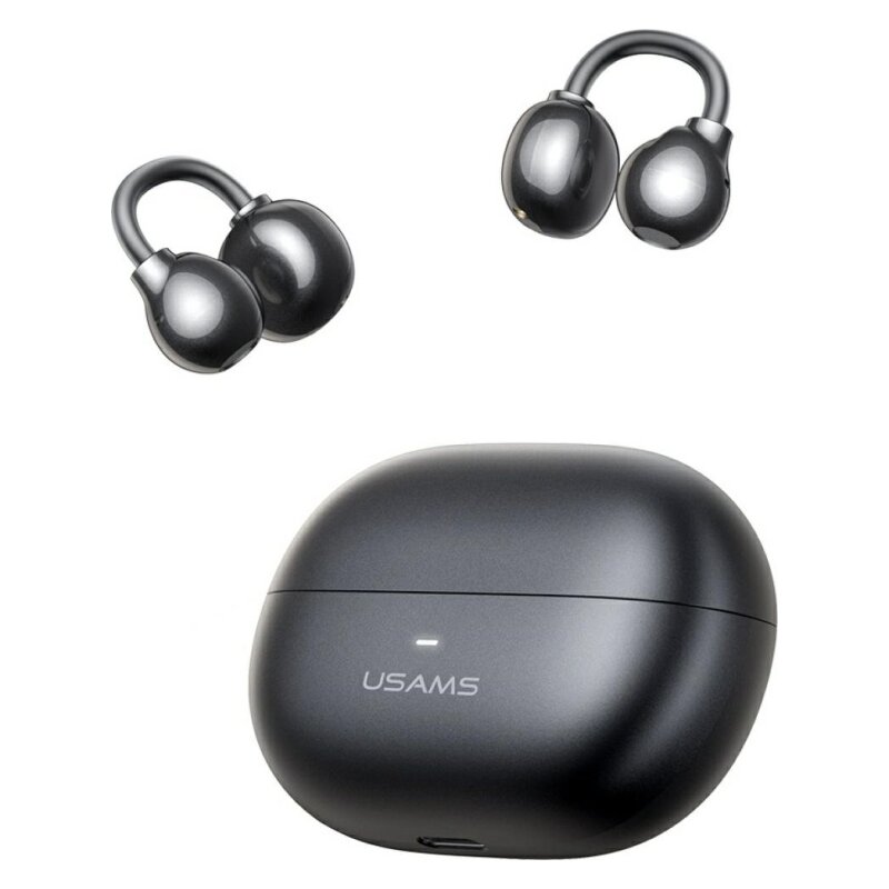 Słuchawki powietrzne USAMS Echo R02 Clip Szary