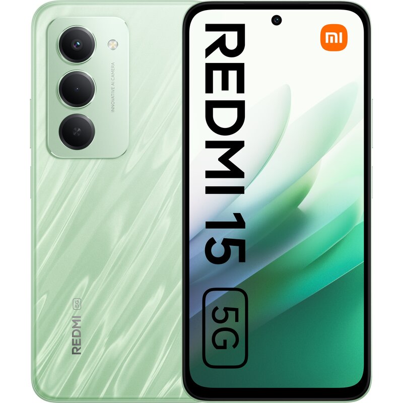 Smartfon XIAOMI Redmi 15 5G 4 GB/ 128 GB Zielony