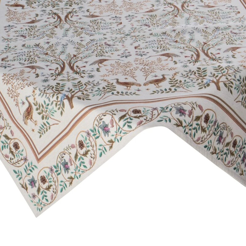 Obrus EUROFIRANY Cho (1342) 140 x 180 cm Naturalny