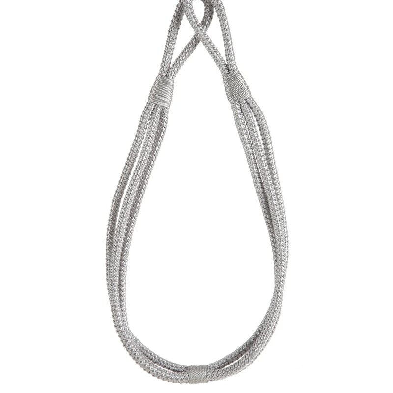 Sznur dekoracyjny EUROFIRANY Lana 77 cm Srebrny
