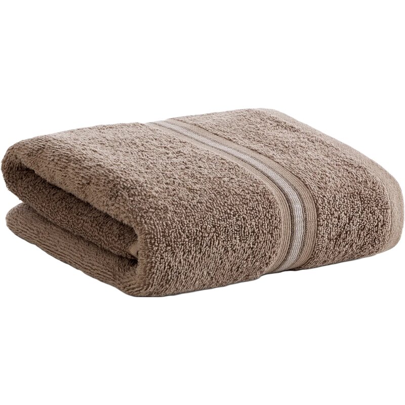 Ręcznik Tris (04) 70 x 140 cm Ciemnobeżowy