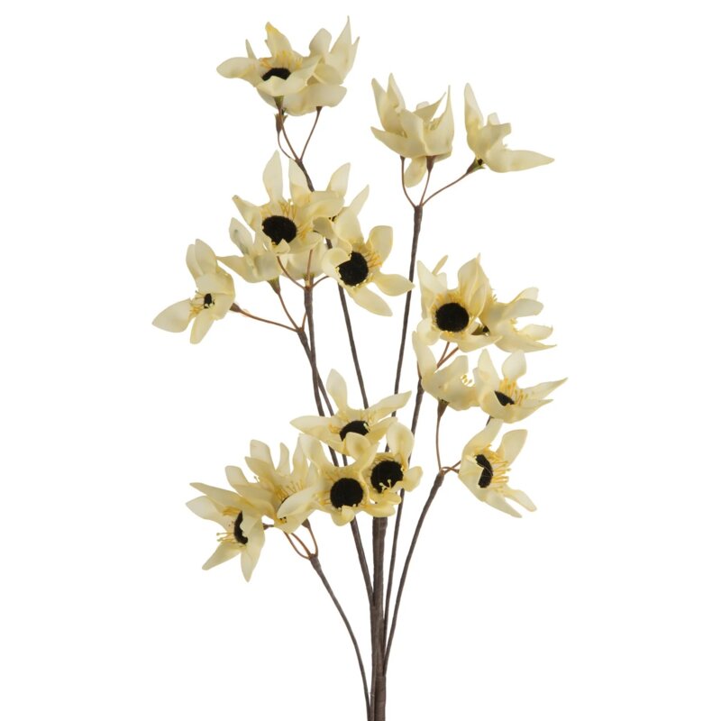 Sztuczny kwiat EUROFIRANY Flore 470837 Żółty