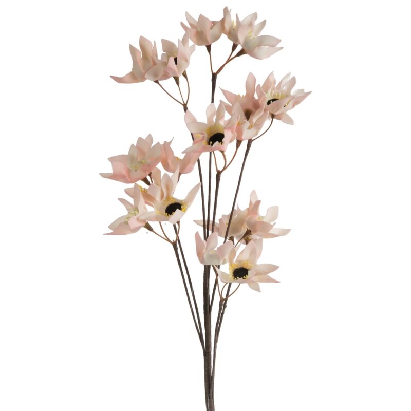 Sztuczny kwiat EUROFIRANY Flore 470838 Kwiat Różowy