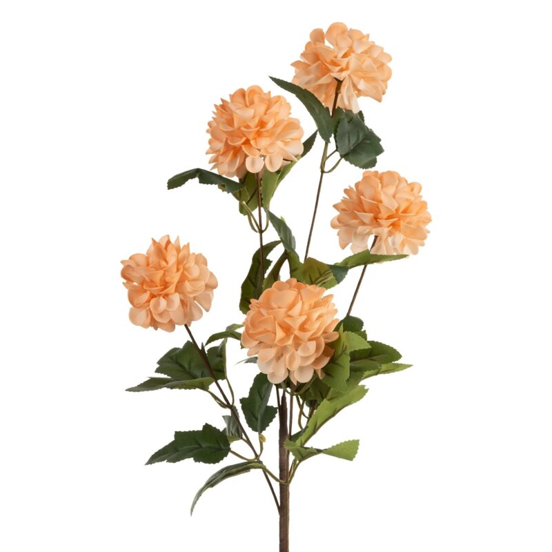 Sztuczny kwiat EUROFIRANY Flore 470842 Kwiat Pomarańczowy