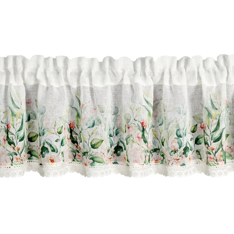 Firana gotowa EUROFIRANY Estera 150 x 30 cm Biały