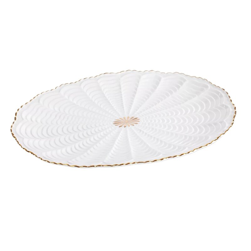 Patera EUROFIRANY Gaia 470171 Kremowo-złoty