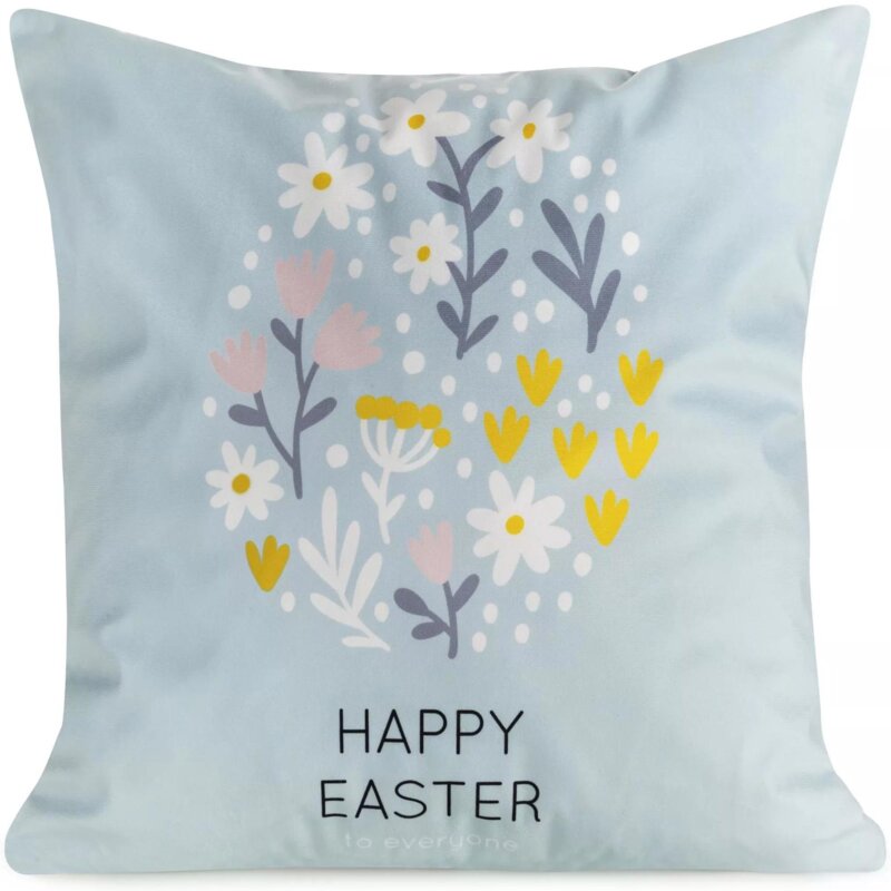 Poszewka EUROFIRANY Wiosna 11 45 x 45 cm Niebieski