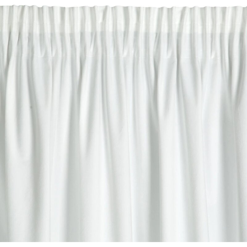 Zasłona EUROFIRANY Rosa 140 x 270 cm Biały