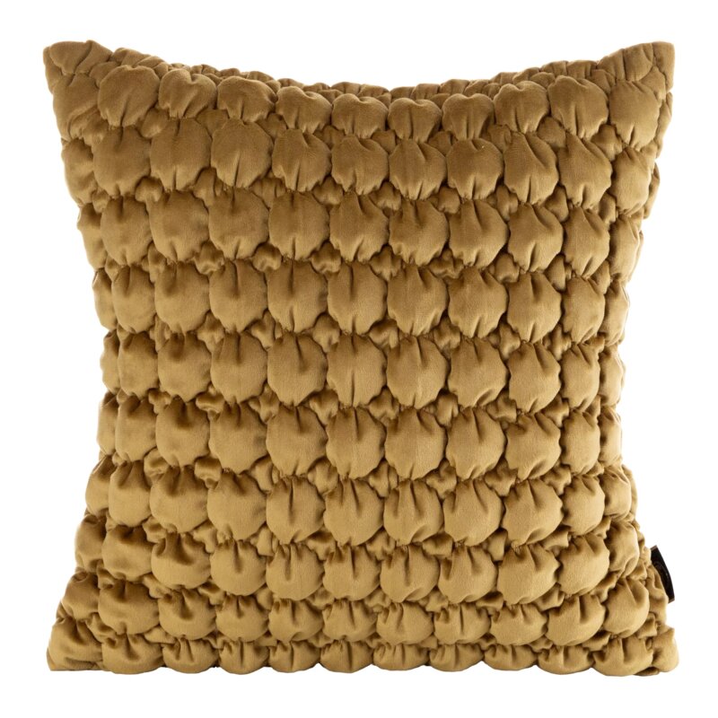 Poszewka EUROFIRANY Velvet 193  45 x 45 cm Musztardowy