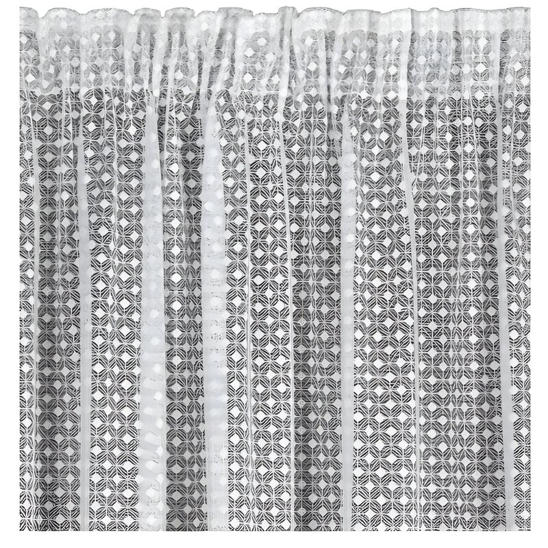 Firana gotowa EUROFIRANY Alaya 140 x 270 cm Biały