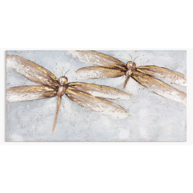 Obraz EUROFIRANY 662 120 x 60 cm Popielaty