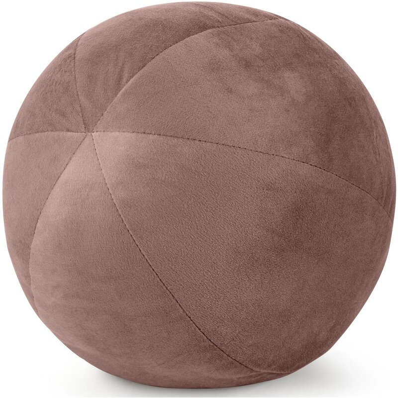 Poduszka EUROFIRANY Gaja 4 24 cm Ciemnoróżowy