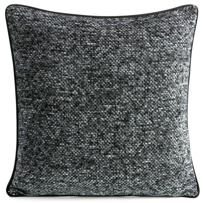 Poszewka EUROFIRANY Bari 02 45 x 45 cm Stalowy