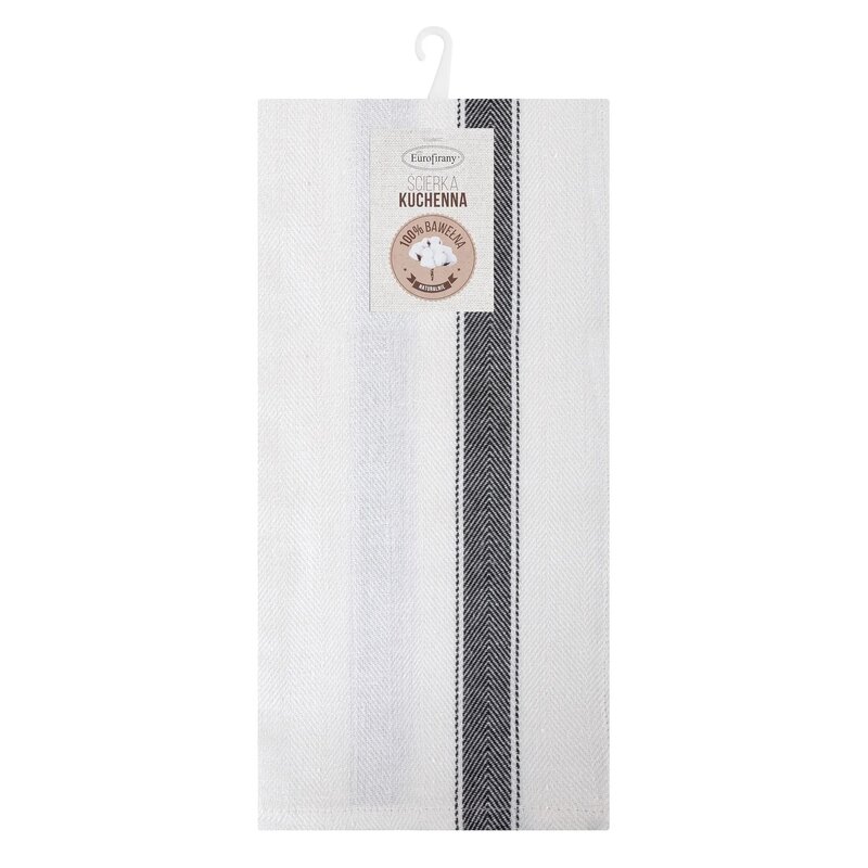 Ściereczka EUROFIRANY Sofia 50 x 70 cm Stalowy (2 sztuki)