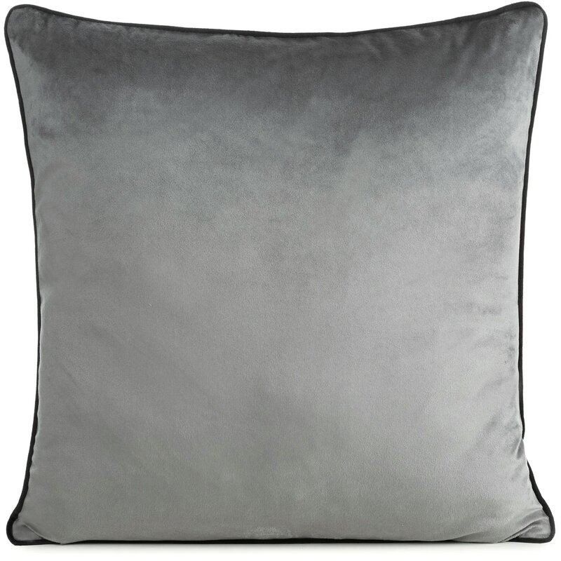 Poszewka EUROFIRANY Gaja 2 60 x 60 cm Stalowy