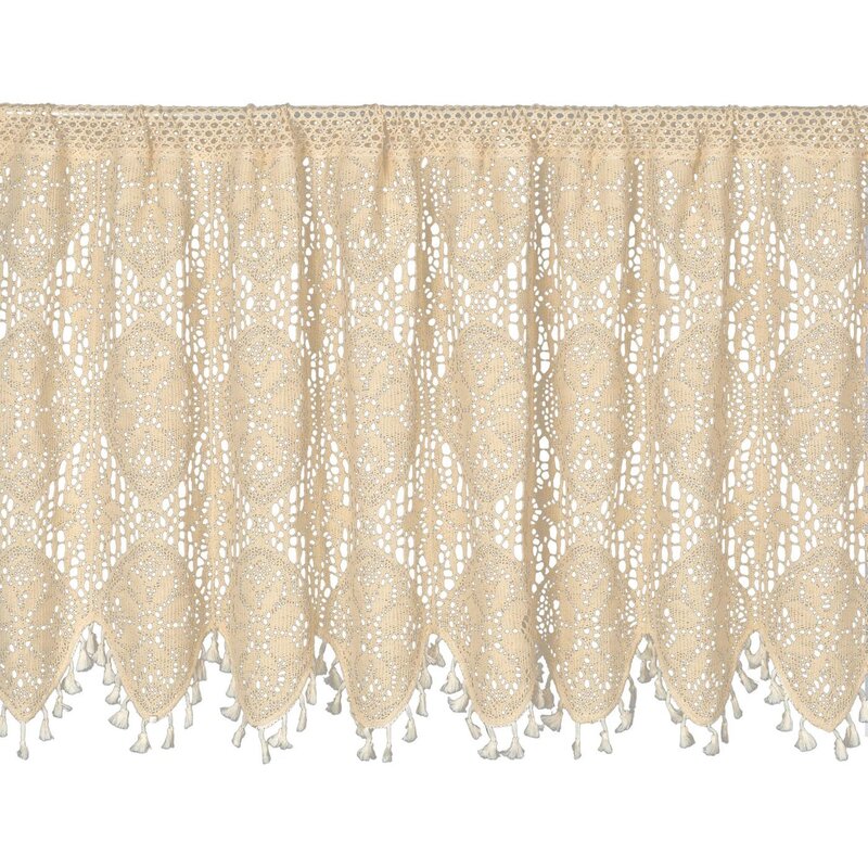 Firana gotowa EUROFIRANY Moly 150 x 60 cm Beżowy