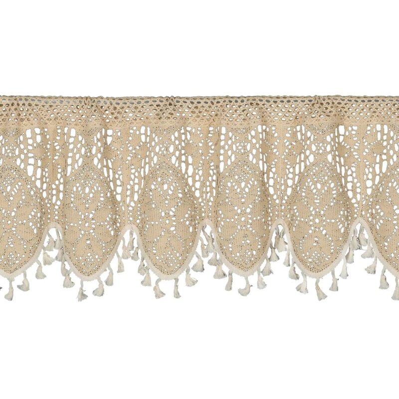 Firana gotowa EUROFIRANY Moly 150 x 30 cm Beżowy