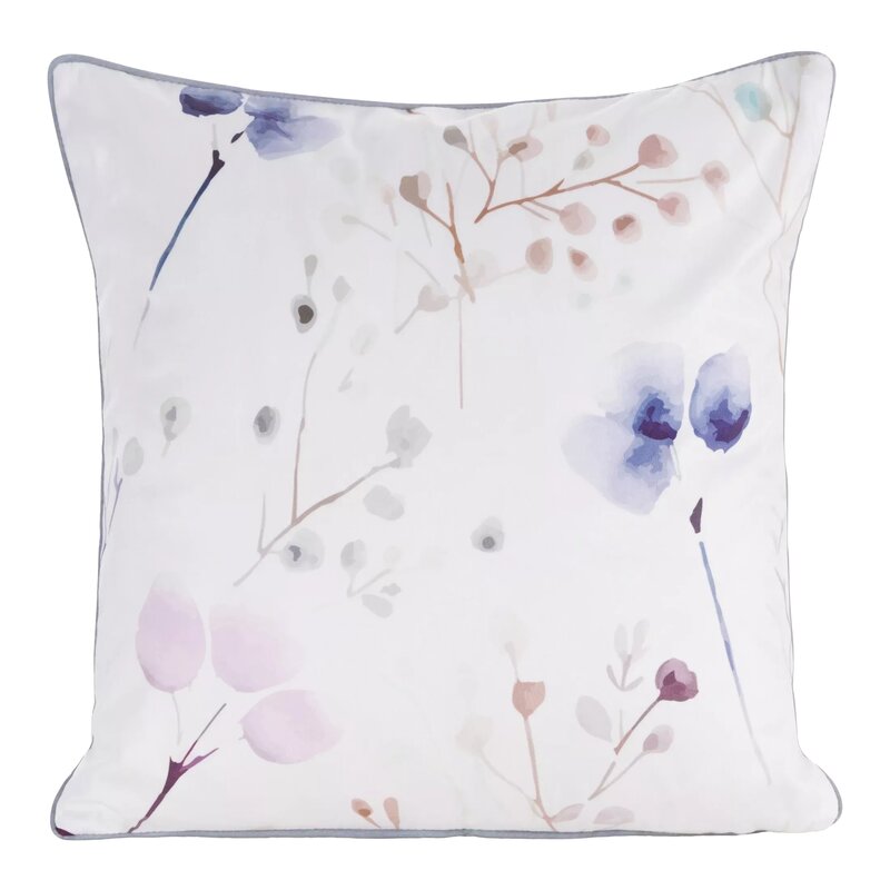 Poszewka EUROFIRANY Velvet 150 45 x 45 cm Biały