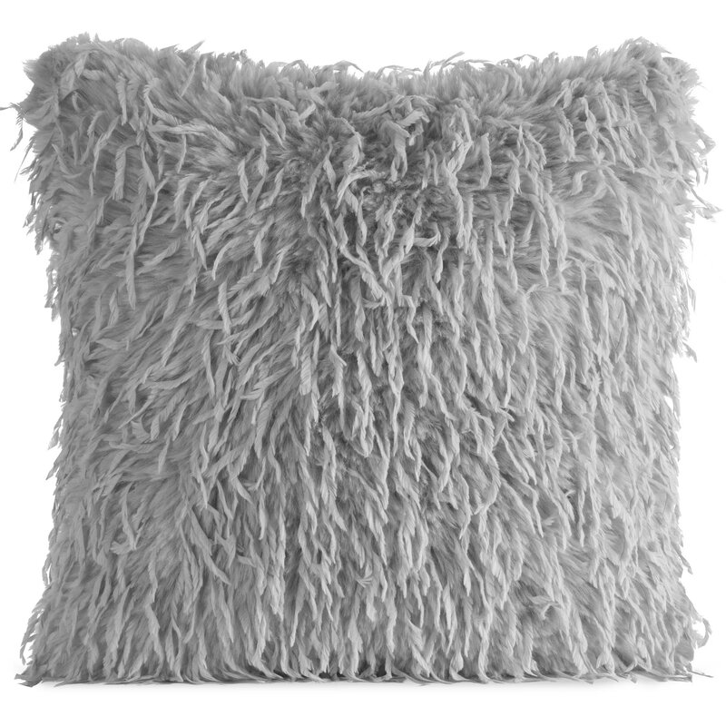 Poszewka EUROFIRANY Adore 45 x 45 cm Srebrny