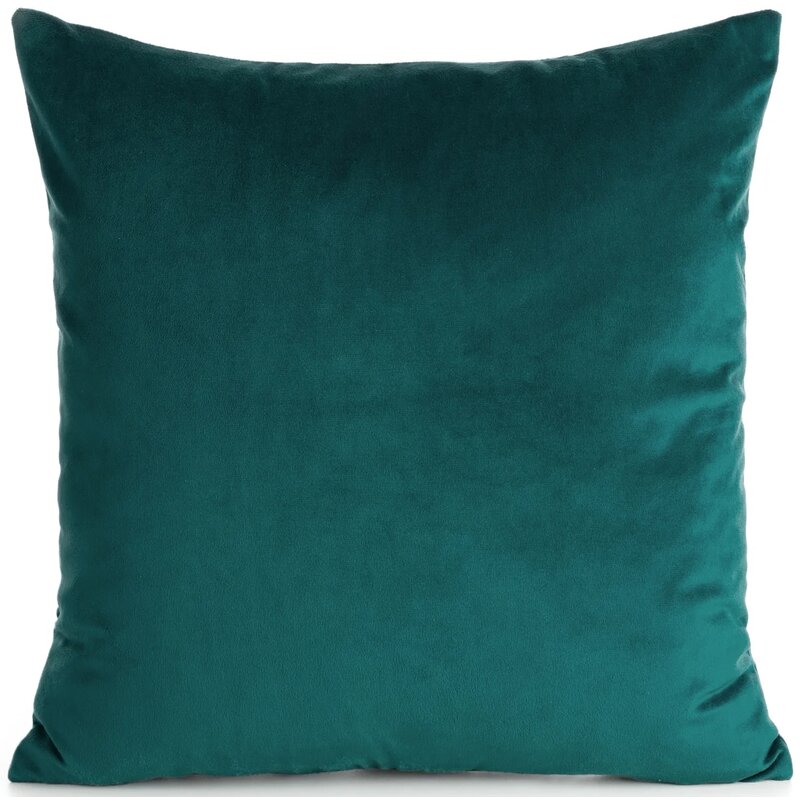 Poszewka EUROFIRANY Gaja 1 45 x 45 cm Ciemnoturkusowy