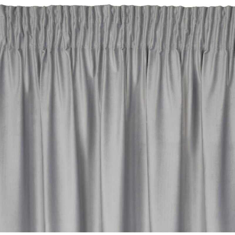 Zasłona EUROFIRANY Mariela 140 x 270 cm Srebrny