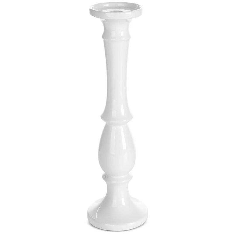 Świecznik stojący EUROFIRANY Joly 460544 cm Biały