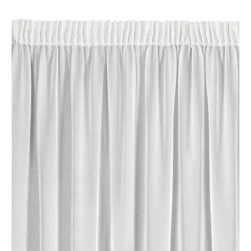 Firana gotowa EUROFIRANY Hera 300 x 270 cm Biało-szampański
