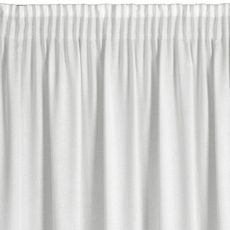 Zasłona EUROFIRANY Eris 140 x 270 cm Biały