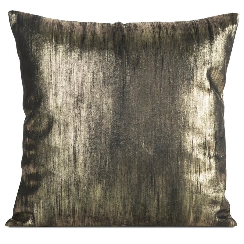 Poszewka EUROFIRANY Emilio 45 x 45 cm Czarny