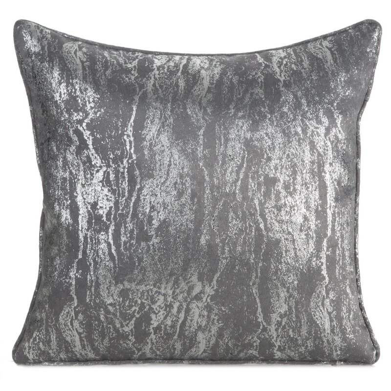 Poszewka EUROFIRANY Elise 45 x 45 cm Stalowy