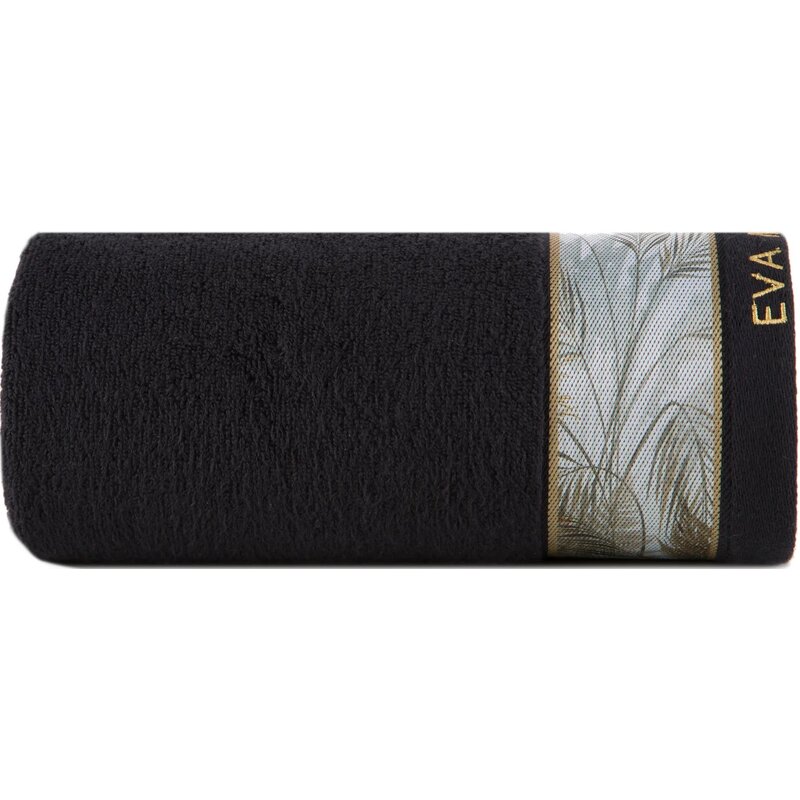 Ręcznik Eva (17) 30 x 50 cm Czarny