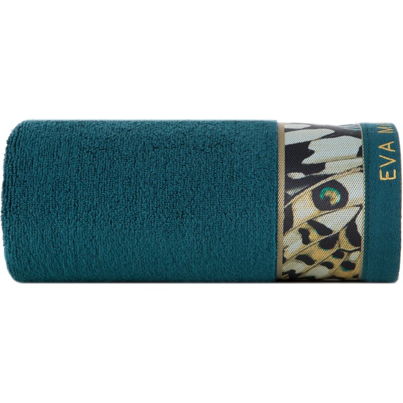 Ręcznik Eva (15)  30 x 50 cm Ciemnoturkusowy