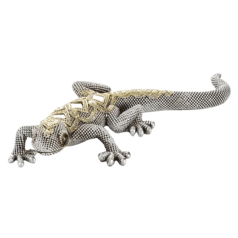 Figurka dekoracyjna EUROFIRANY Gatos 460054 Srebrny