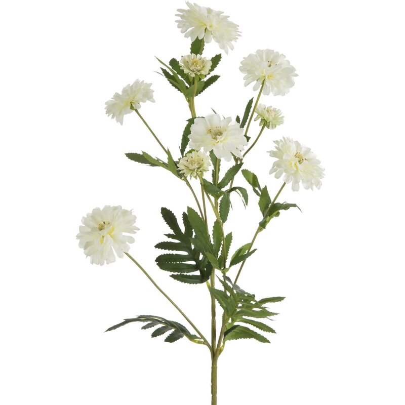 Sztuczny kwiat EUROFIRANY Natu 427 Margaretka Kremowy