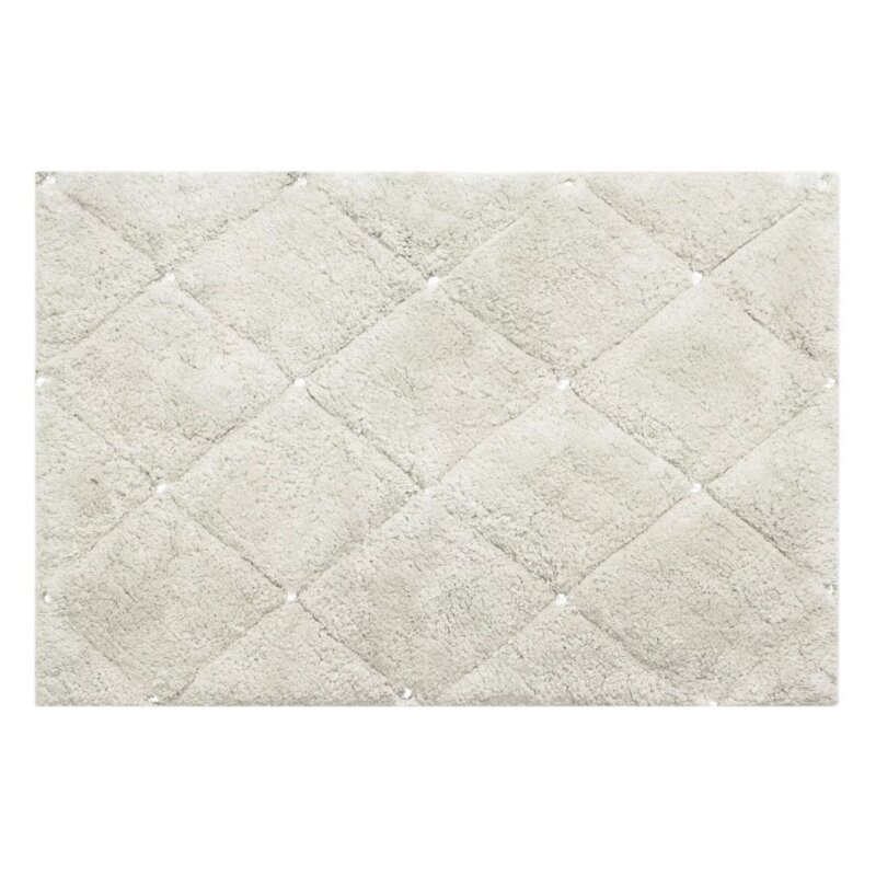 Dywanik łazienkowy Chic 387445 Prostokątny Kremowy