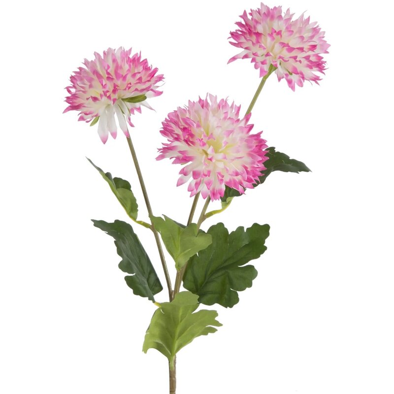 Sztuczny kwiat EUROFIRANY Natu 431 Chryzantema Amarantowy