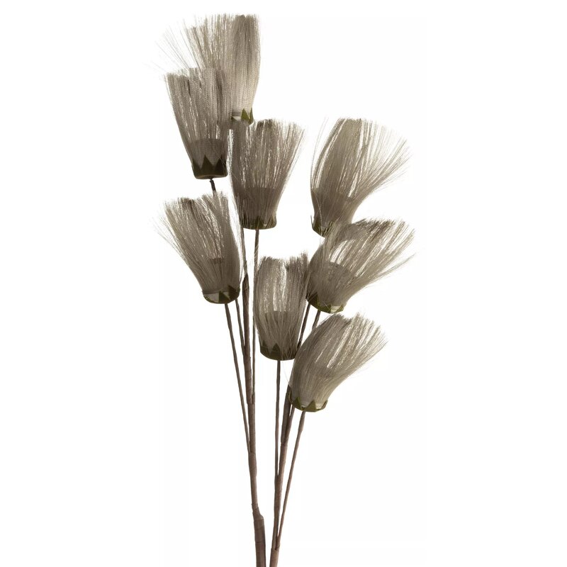 Sztuczna roślina EUROFIRANY Natu 462 Trawa pampasowa Popielaty