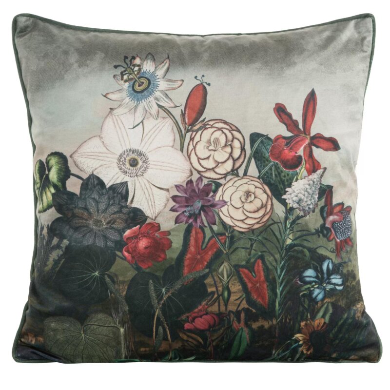 Poszewka EUROFIRANY Velvet 106 45 x 45 cm Zielony