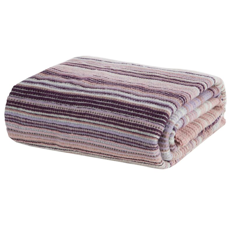 Koc EUROFIRANY Amber 200 x 220 cm Pudrowy Róż