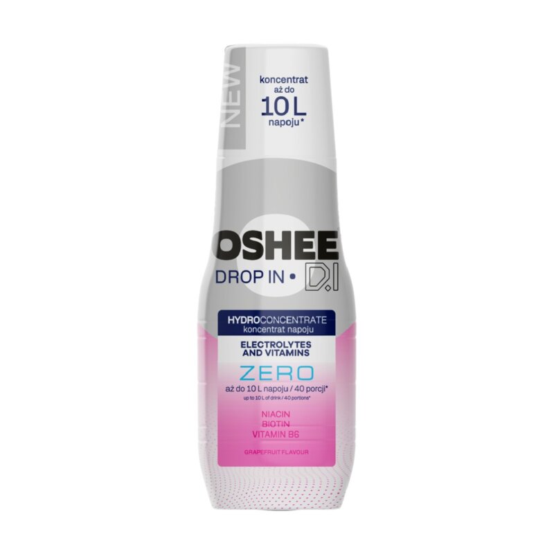 Hydrokoncentrat OSHEE DROP IN Zero elektrolity i witaminy 500 ml