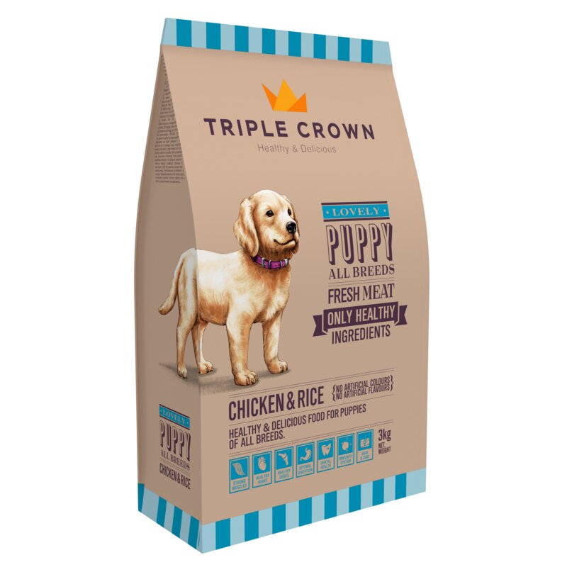 Karma dla psa TRIPLE CROWN Lovely Puppy 3 kg