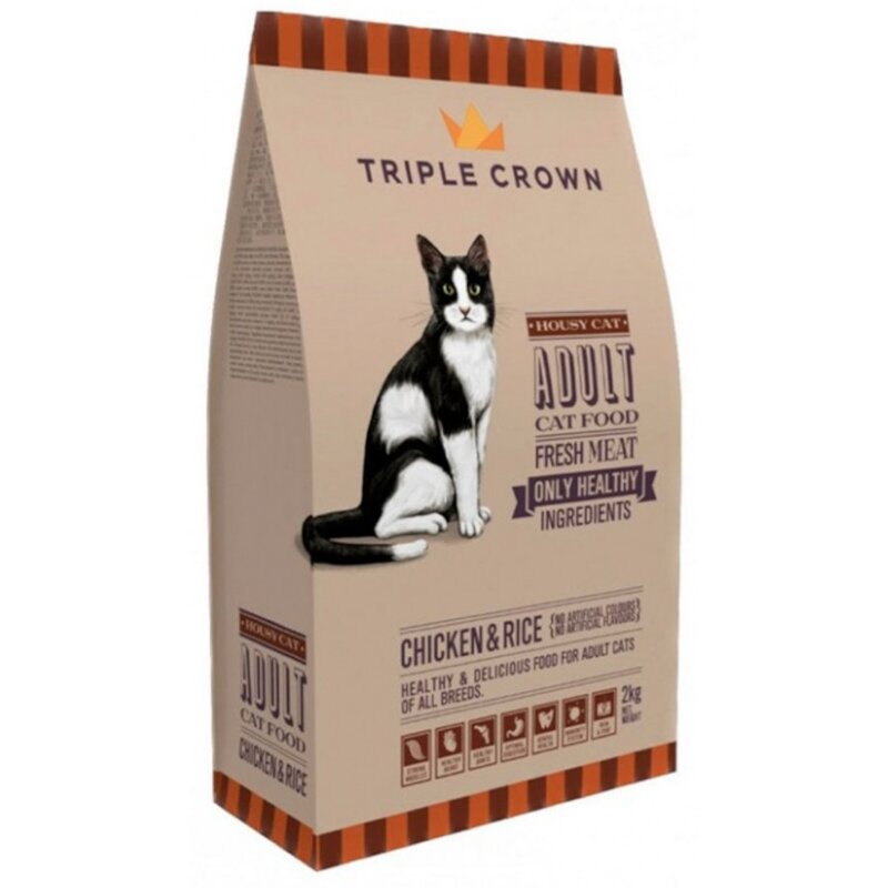 Karma dla kota TRIPLE CROWN Housy Cat 2 kg